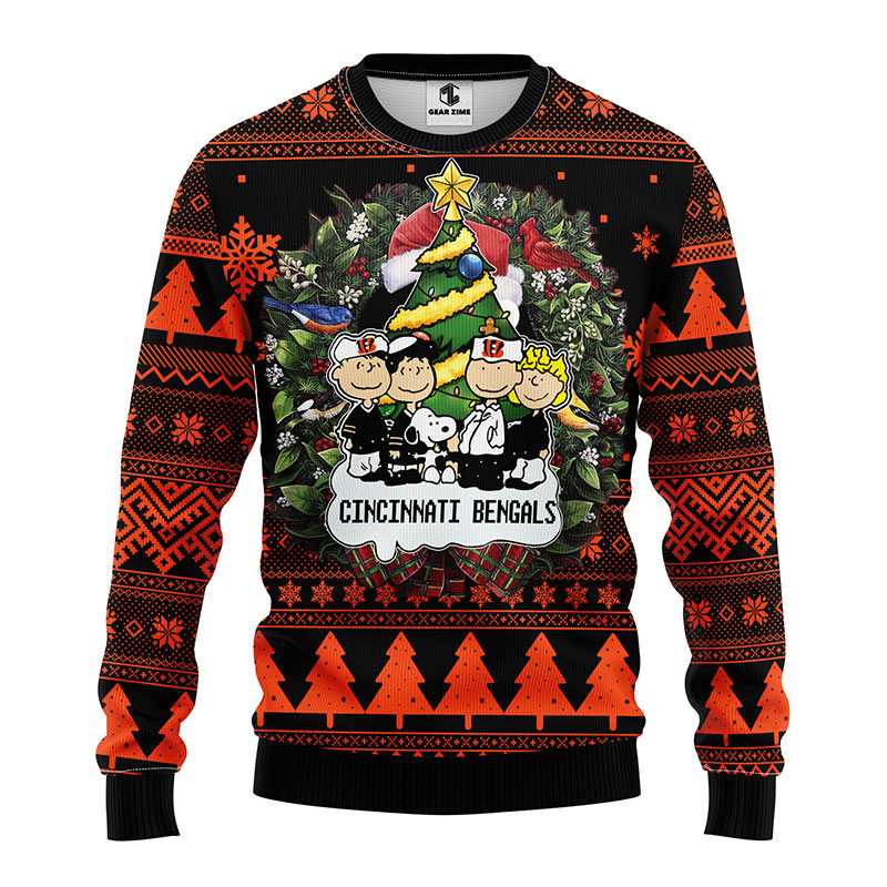 Cincinnati-Bengals-Snoopy-Dog-Charlie-Brown-Christmas-Ugly-Sweater-Bengals-Christmas-Sweater-2