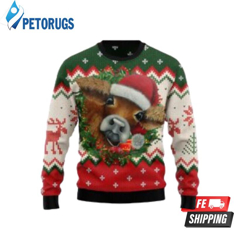 Cow-Xmas-Ugly-Christmas-Sweaters