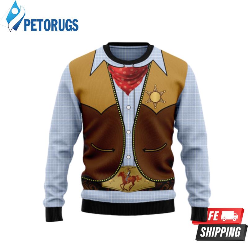 Cowboy-Costume-Ugly-Christmas-Sweaters