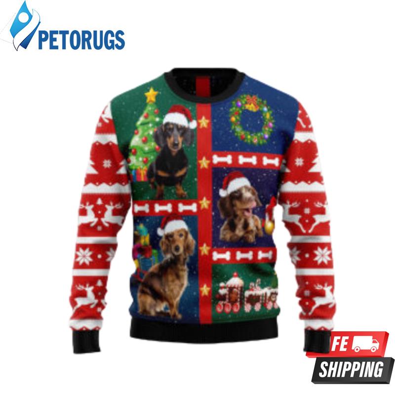 Cute-Dachshund-Dog-Lover-Cute-Gift-Ugly-Christmas-Sweaters