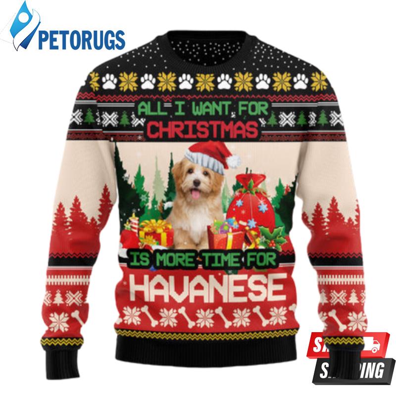 Havanese-More-Time-Ugly-Christmas-Sweaters-1