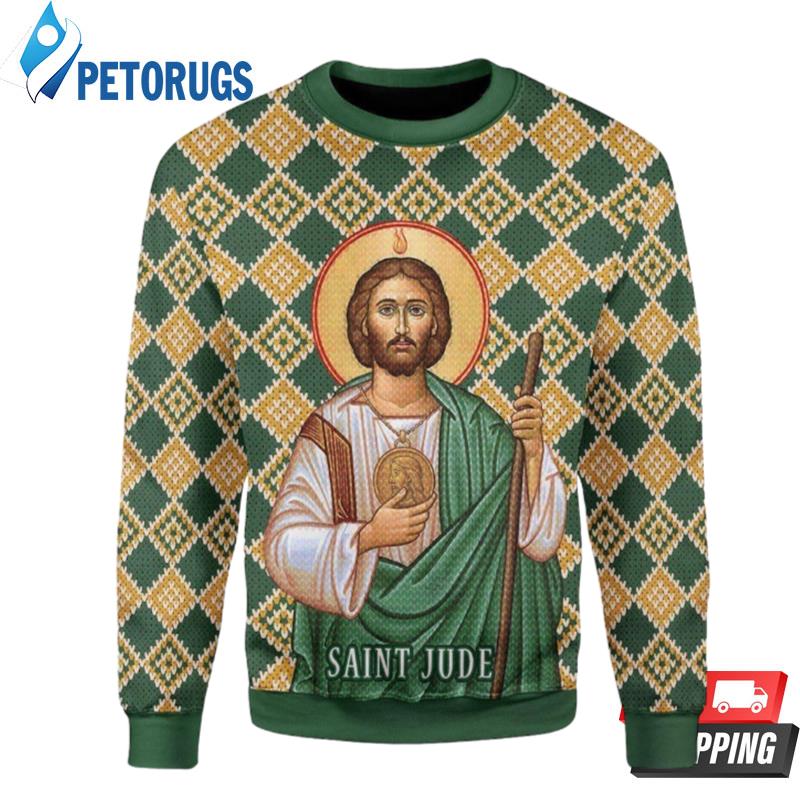 Jude-The-Apostle-Ugly-Christmas-Sweaters