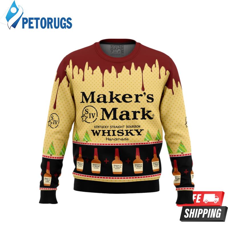Makers-Mark-Whisky-Ugly-Christmas-Sweaters