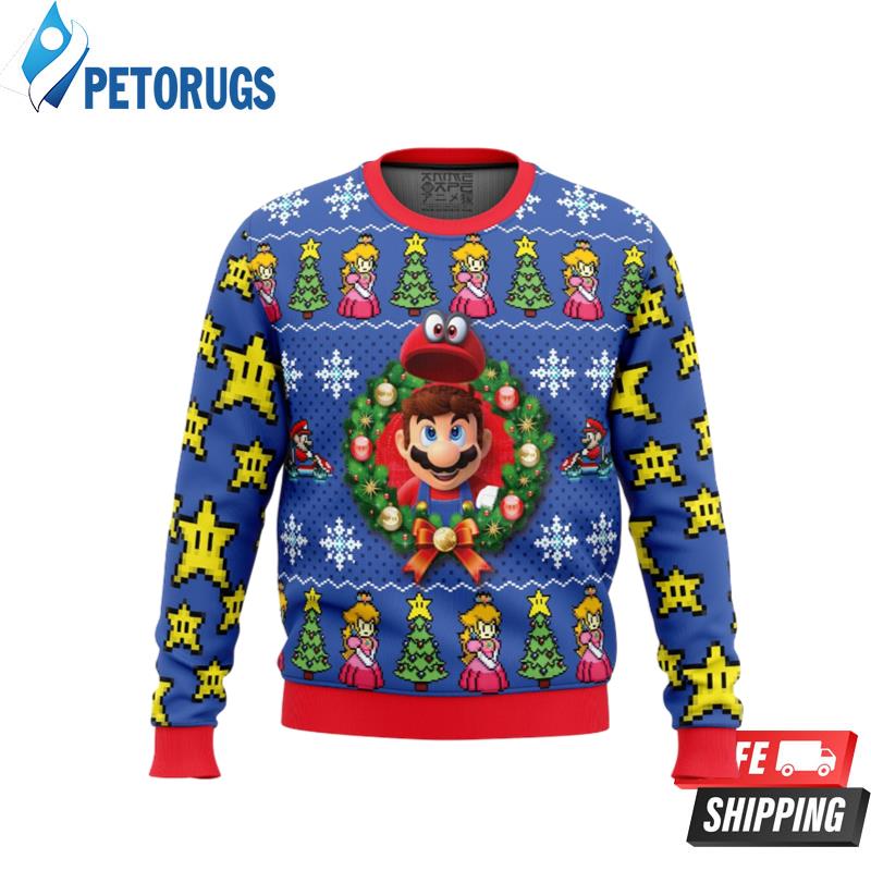 Mario-Kart-Ugly-Christmas-Sweaters