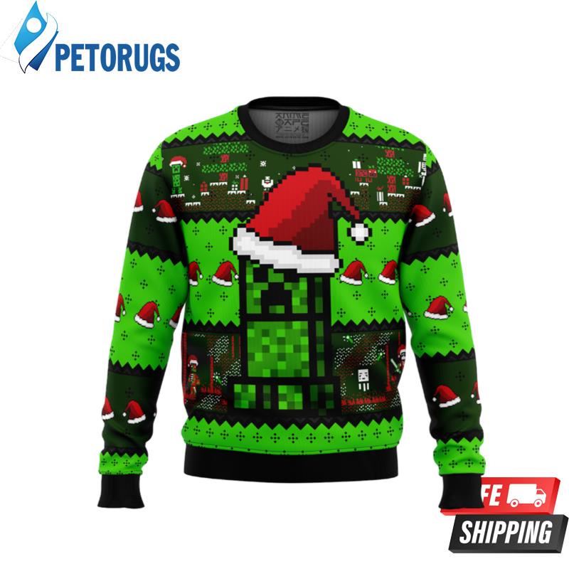 Minecraft-Creepr-Ugly-Christmas-Sweaters