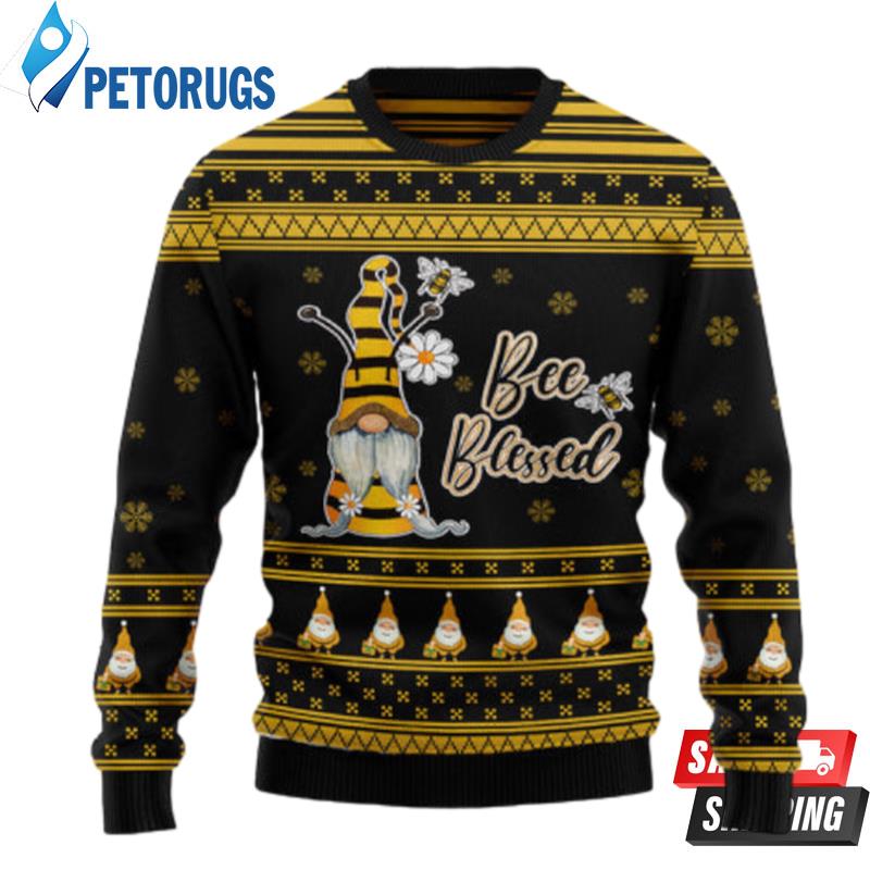 Bee-Kind-Gnome-Ugly-Christmas-Sweaters-1