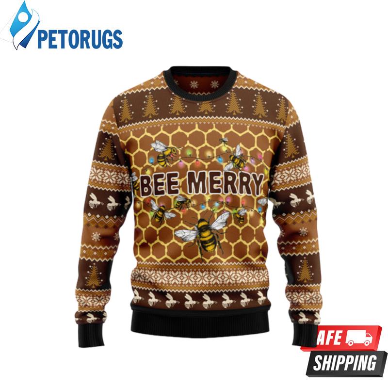 Bee-Merry-3-Ugly-Christmas-Sweaters