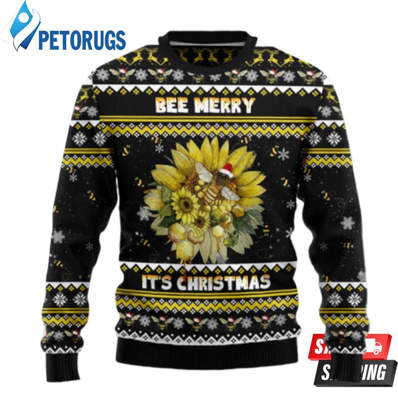 Bee-Merry-ItS-Time-Ugly-Christmas-Sweaters