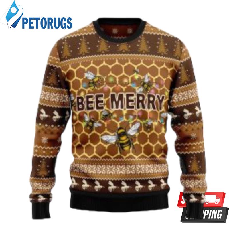 Bee-Merry-Ugly-Christmas-Sweater-Ugly-Christmas-Sweaters