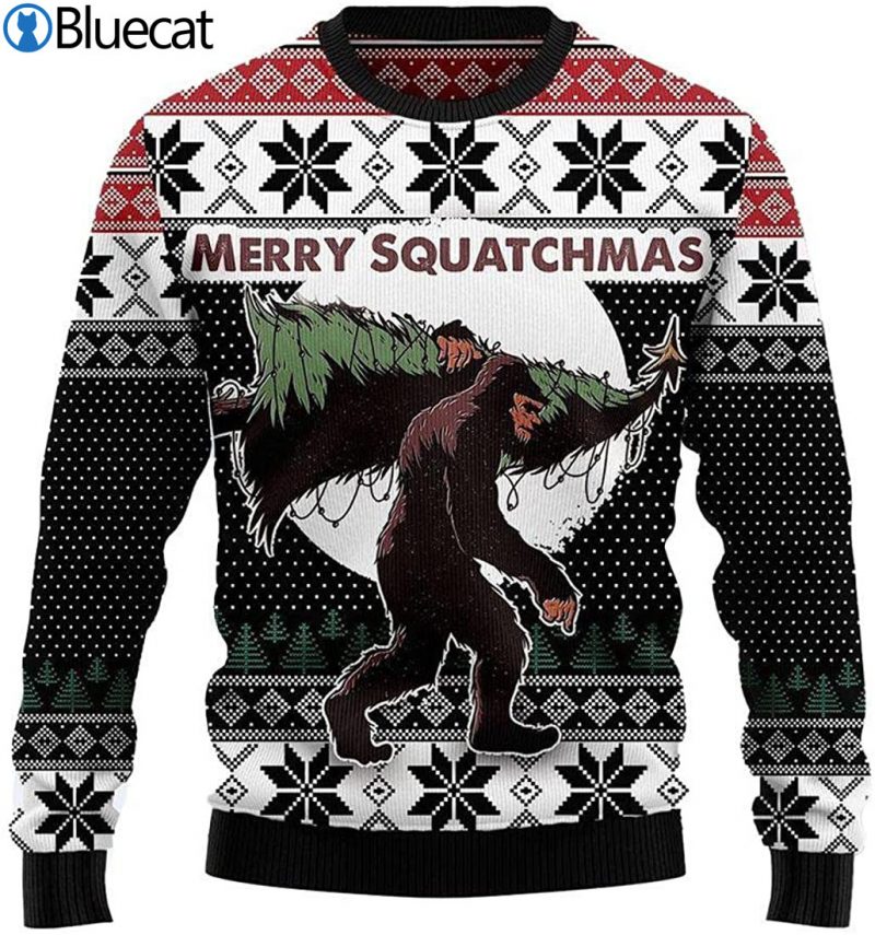 Bigfoot-Merry-Squatchmas-Ugly-Christmas-Sweater-800x855-1
