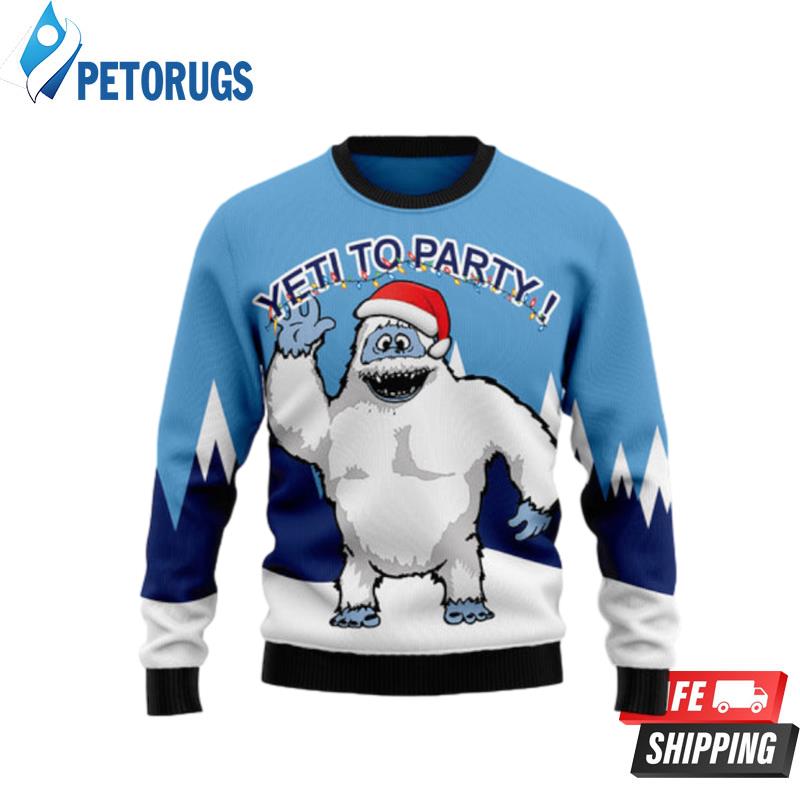 Bigfoot-Party-Ugly-Christmas-Sweaters