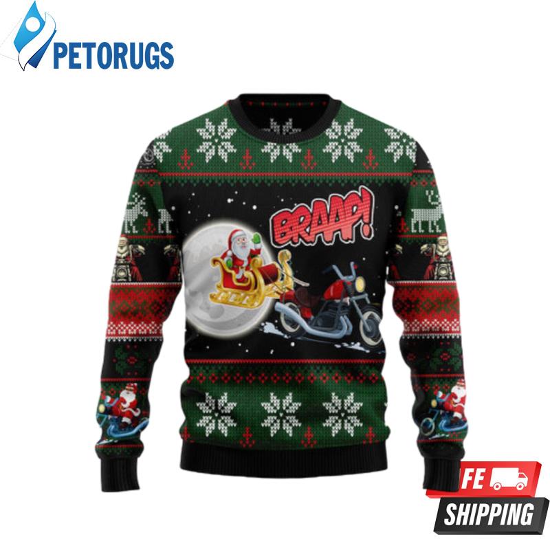 Biker-Santa-Xmas-Ugly-Christmas-Sweaters