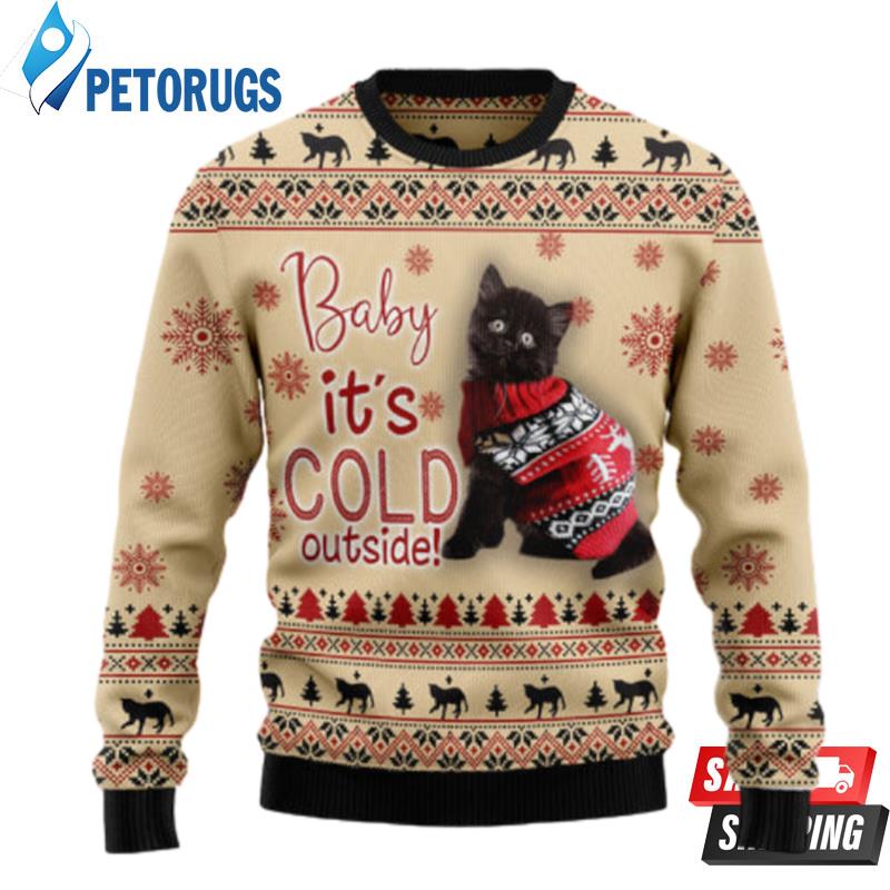 Black-Cat-Baby-Ugly-Christmas-Sweaters-1