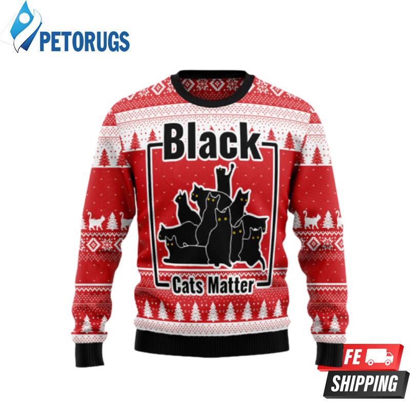Black-Cat-Matter-Ugly-Christmas-Sweaters