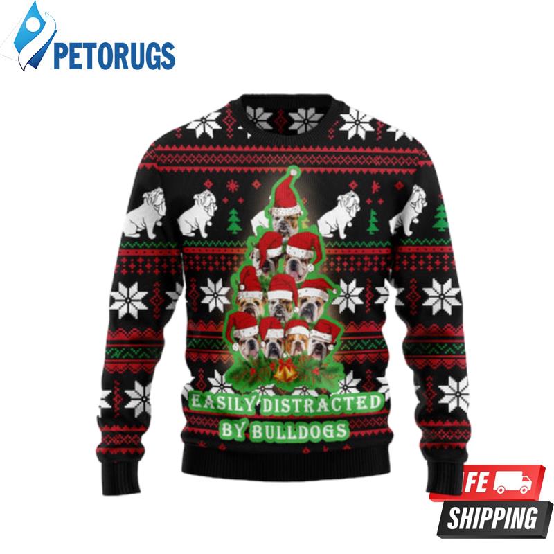 Bulldog-Pine-Tree-Christmas-Ugly-Christmas-Sweaters