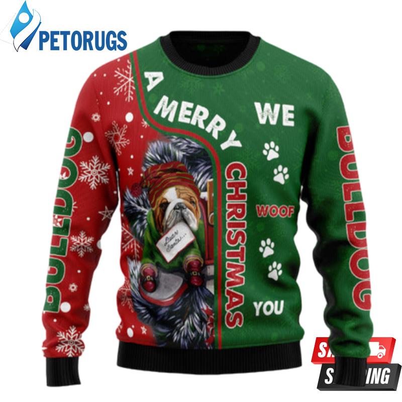 Bulldog-Ugly-Christmas-Sweaters