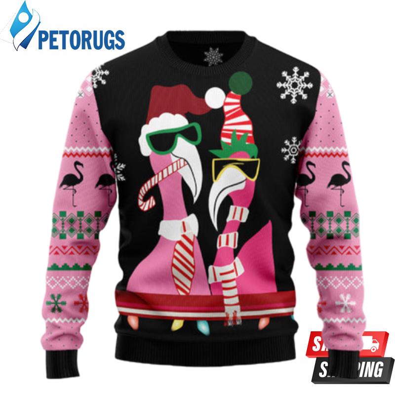 Candy-Cane-Flamingo-Ugly-Christmas-Sweaters-1