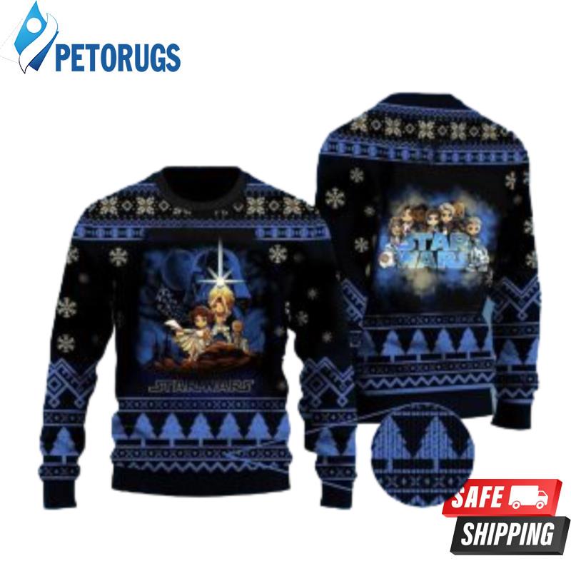 Cartoon-Star-Wars-Characters-Christmas-Ugly-Christmas-Sweaters