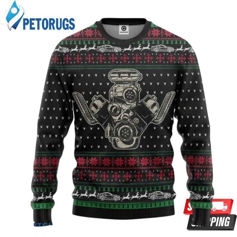 Casespring-Drag-Racing-Ugly-Christmas-Sweaters