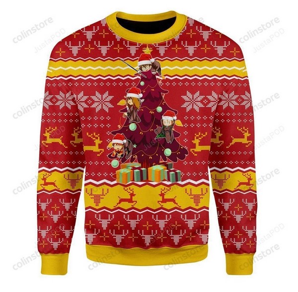 Chibi-Harry-Potter-Chibi-Christmas-Tree-Christmas-Ugly-Sweater_72452515