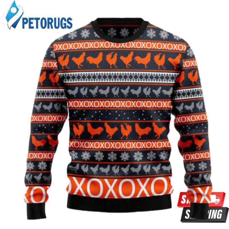 Chicken-Christmas-Pattern-Ugly-Christmas-Sweaters