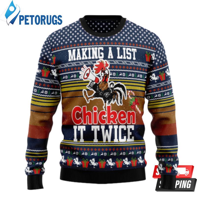 Chicken-It-Twice-Ugly-Christmas-Sweaters-1