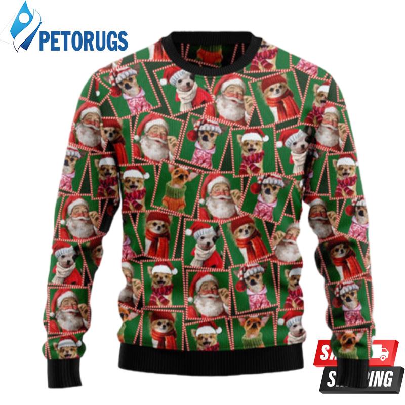 Chihuahua-Santa-Claus-Ugly-Christmas-Sweaters