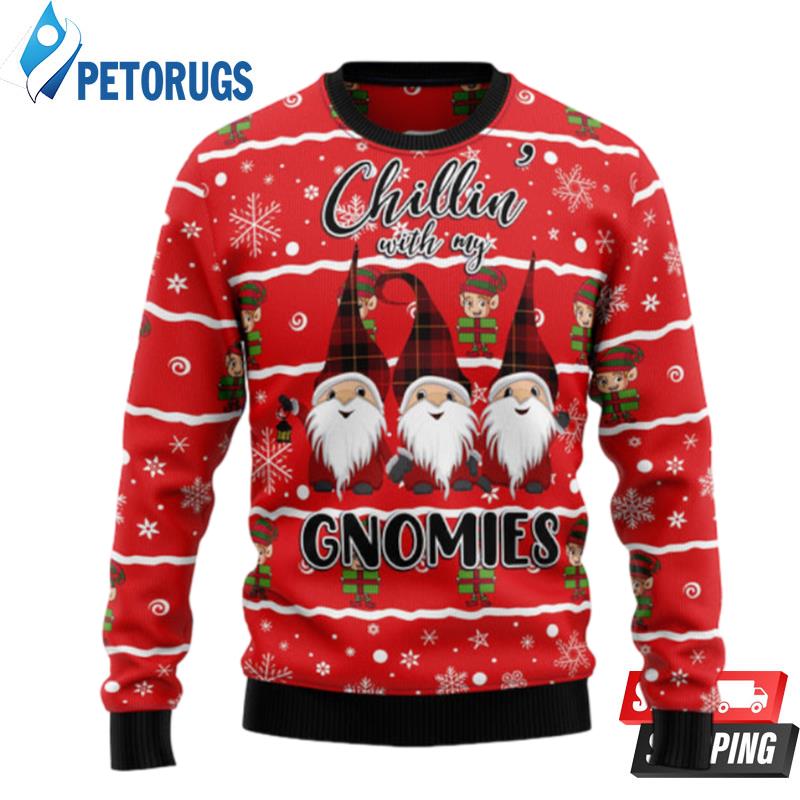 Chillin-With-My-Gnomies-Ugly-Christmas-Sweaters-1