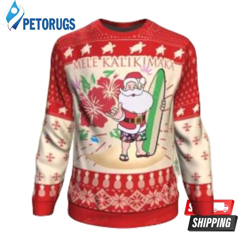 Christmas-Hawaiian-Ugly-Christmas-Sweaters