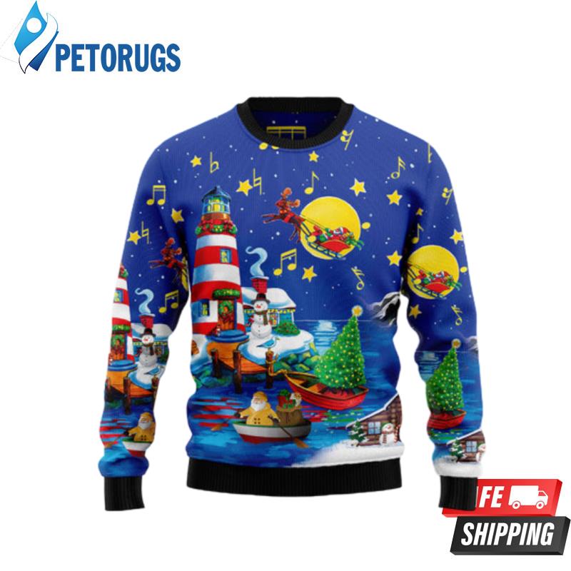 Christmas-Lighthouse-Ugly-Christmas-Sweaters