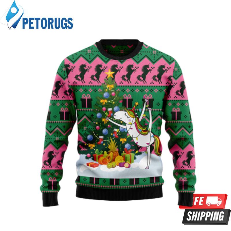 Christmas-Tree-Unicorn-Ugly-Christmas-Sweaters
