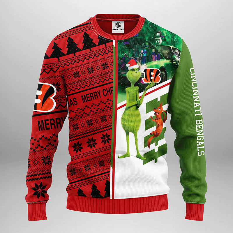 Cincinnati-Bengals-Funny-Grinch-And-His-Dog-Max-Christmas-Ugly-Sweater-Bengals-Christmas-Sweater-1
