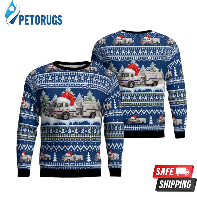 Clemmons-North-Carolina-Clemmons-Fire-Department-Ugly-Christmas-Sweaters