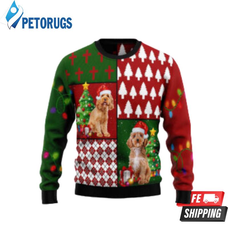 Cockapoo-Hohoho-Dog-Lover-Ugly-Christmas-Sweaters