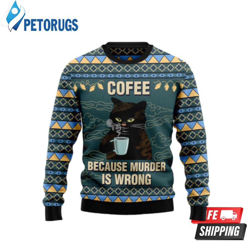 Coffee-Cat-Ugly-Christmas-Sweaters