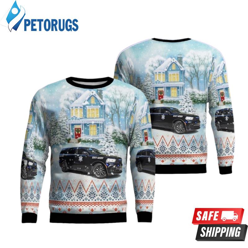 Columbia-South-Carolina-Richland-County-Sheriffs-Department-Ugly-Christmas-Sweaters