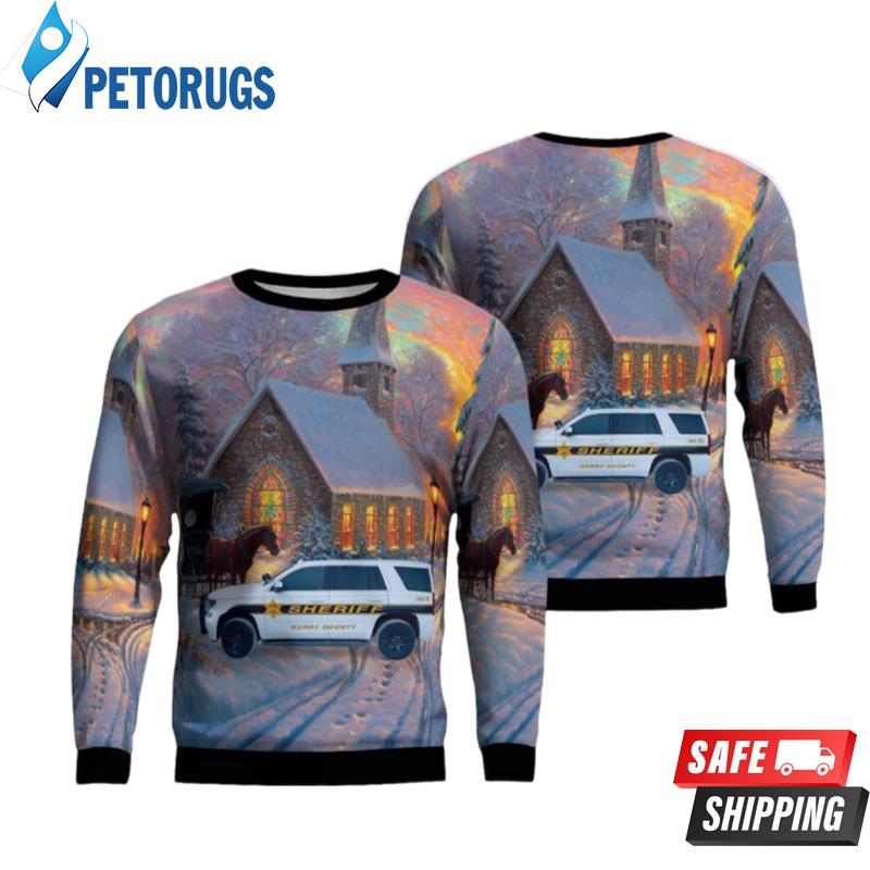 Conway-South-Carolina-Horry-County-Sheriffs-Office-Ugly-Christmas-Sweaters