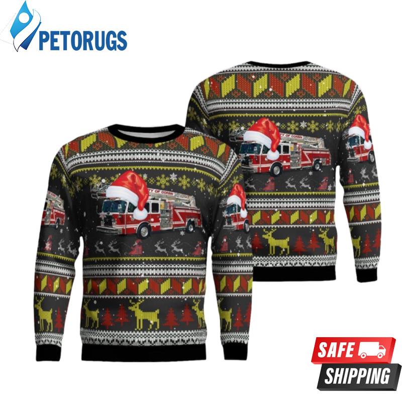 Corbin-Fire-Department-Corbin-Kentucky-Christmas-Ugly-Christmas-Sweaters