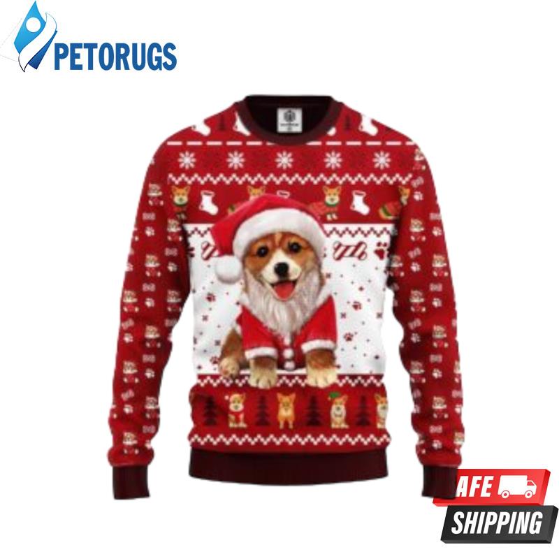 Corgi-Noel-Cute-Ugly-Christmas-Sweaters