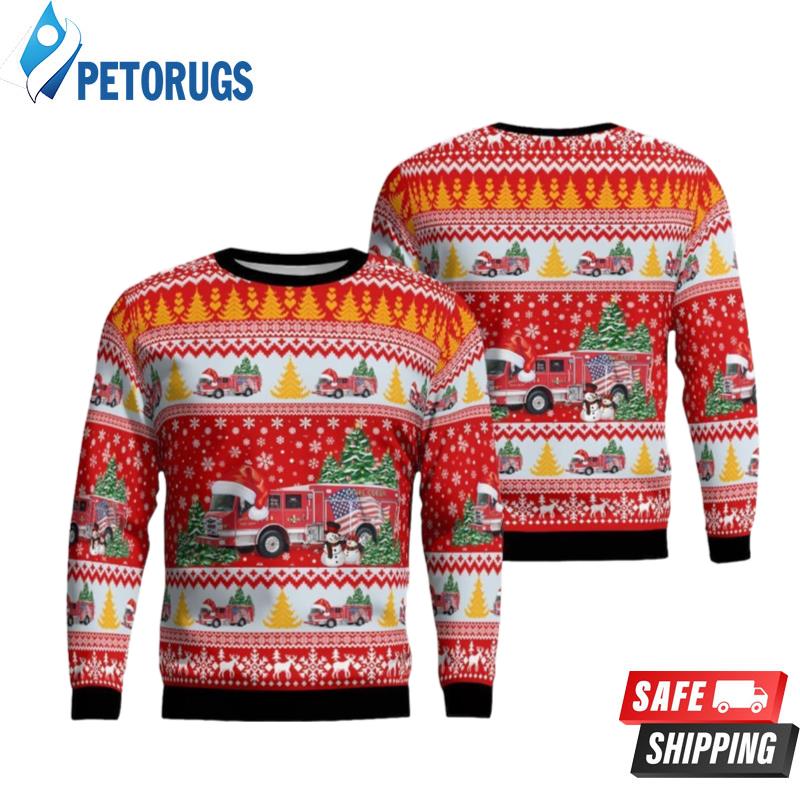 Creve-Coeur-Illinois-Creve-Coeur-Fire-Department-Ugly-Christmas-Sweaters
