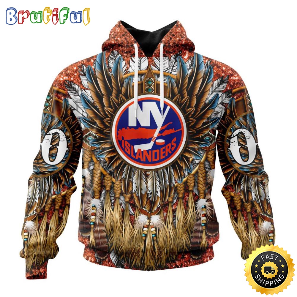 Customized_NHL_New_York_Islanders_Hoodie_Special_Native_Costume_Design_3D_Hoodie_Unisex_Tshirt_Hoodie_jpi038