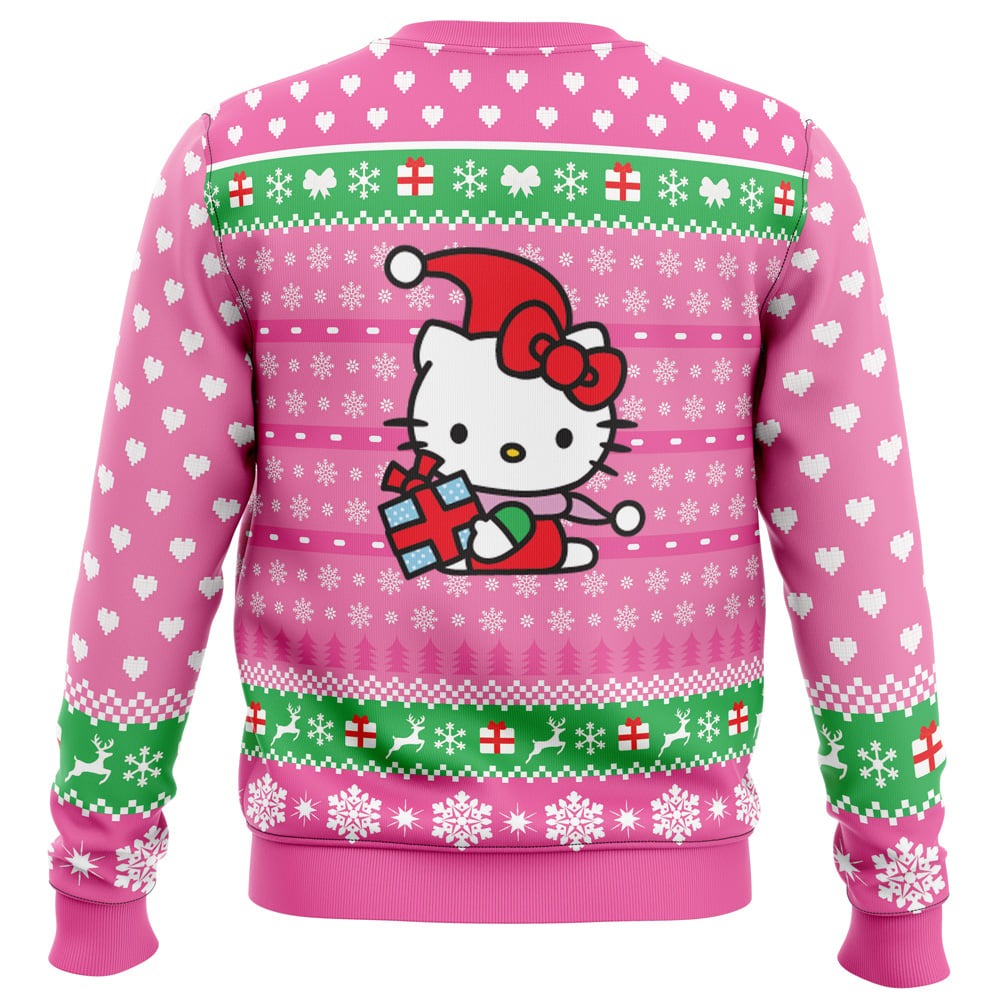 Cute-Xmas-Face-Hello-Kitty-Christmas-Sweater-2