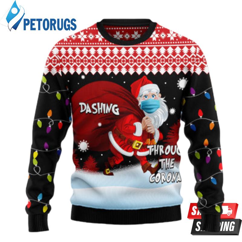 Dashing-Through-The-Corona-Ugly-Christmas-Sweaters-1