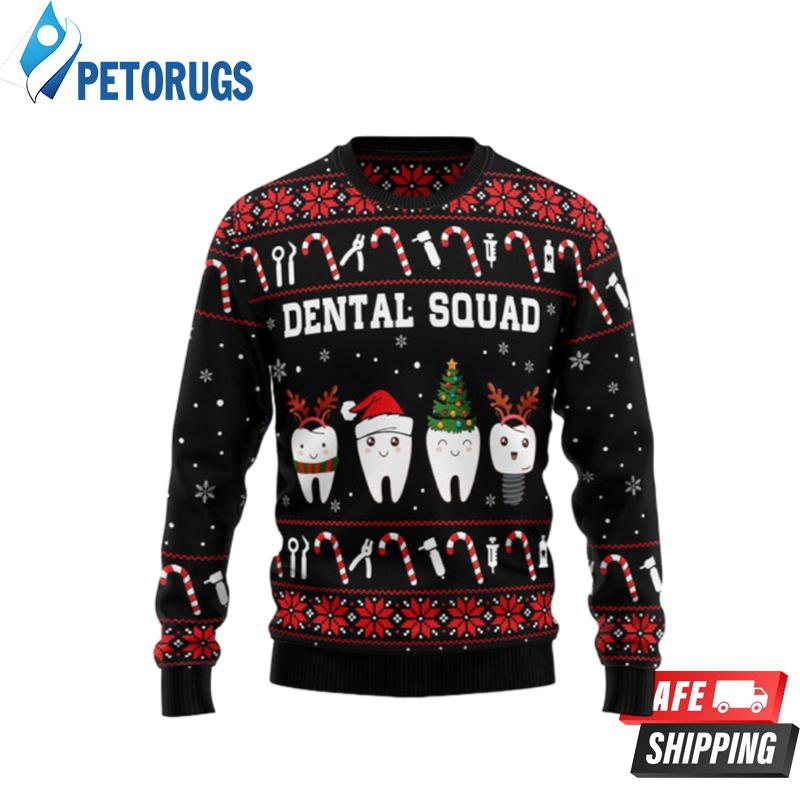 Dental-Squad-Ugly-Christmas-Sweaters