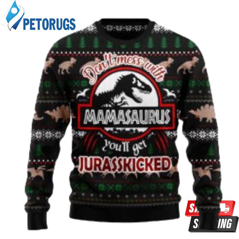 Dinosaur-Mamasaurus-Ugly-Christmas-Sweaters-1