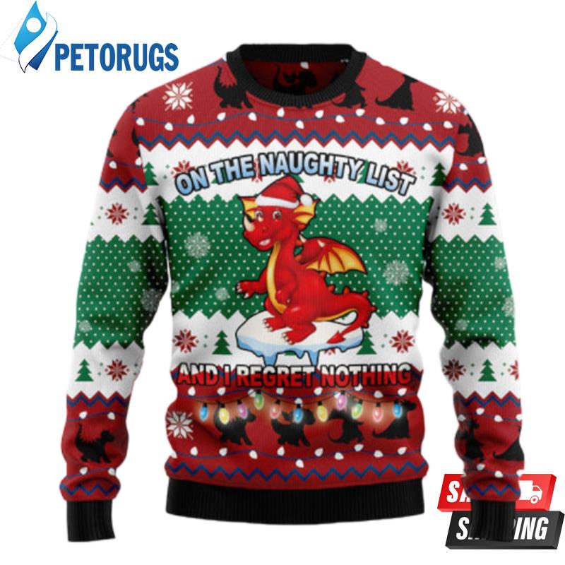 Dragon-Christmas-List-Ugly-Christmas-Sweaters-1