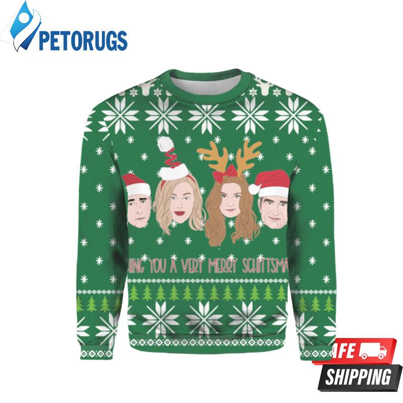 Fa-La-La-A-Little-Bit-Alexis-SchittS-Creek-Ugly-Christmas-Sweaters