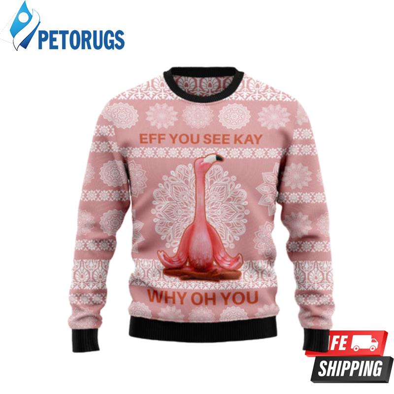 Flamingo-Why-Oh-You-Ugly-Christmas-Sweaters