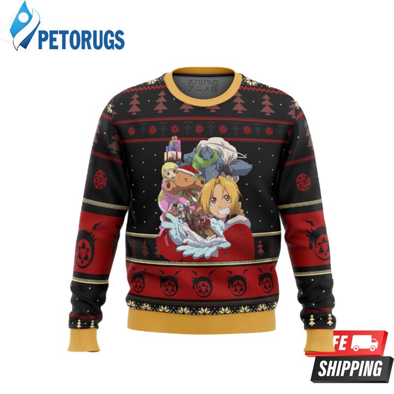 Fullmetal-Alchemist-Holidays-Ugly-Christmas-Sweaters