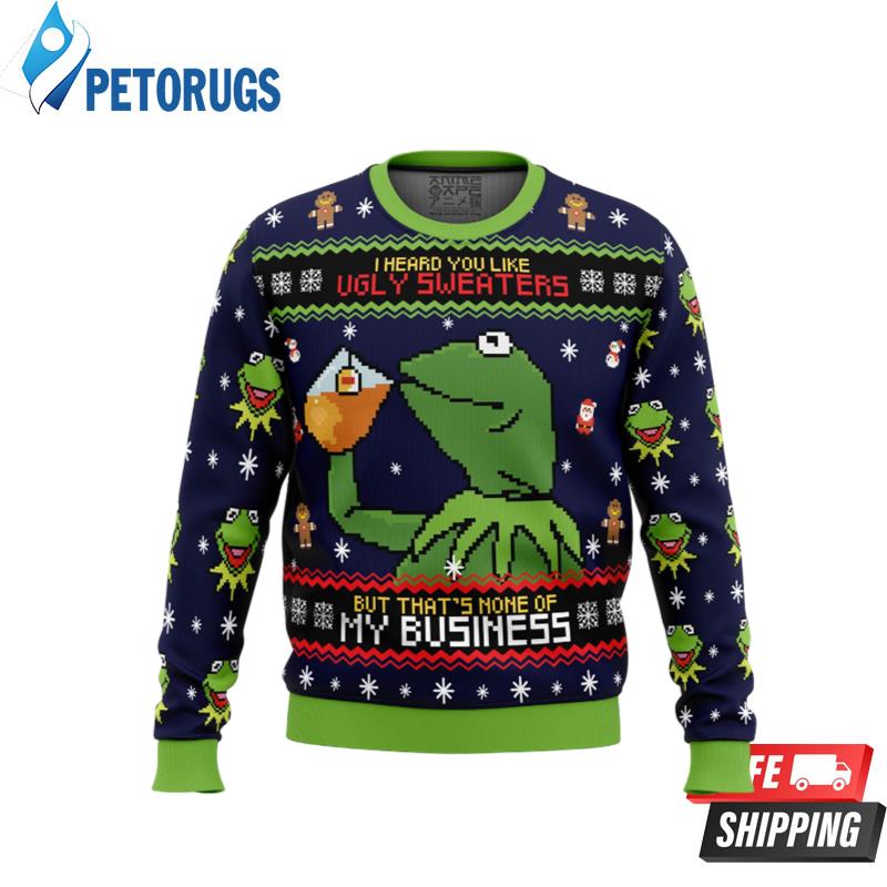 Kermit-the-Frog-Ugly-Christmas-Sweaters